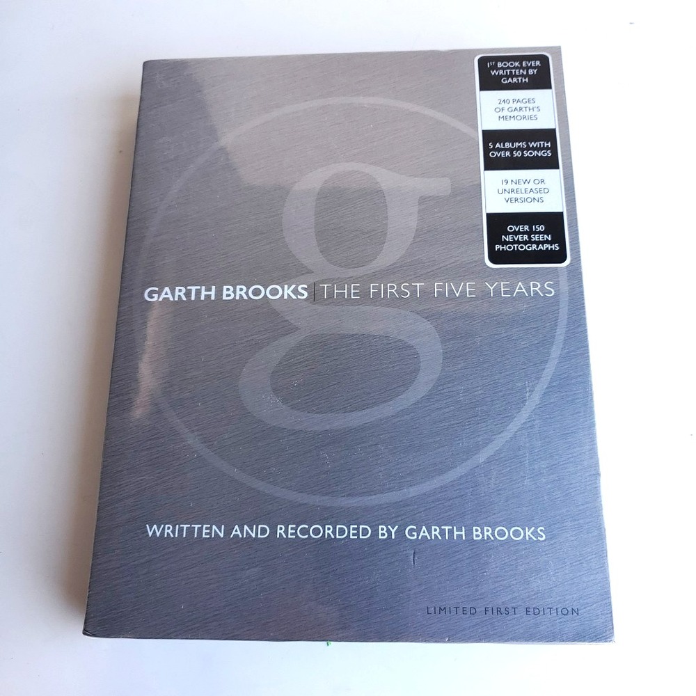 NEW & SEALED Garth Brooks Anthology Part 1 The First Five Years‎ 5 CDs & BOOK